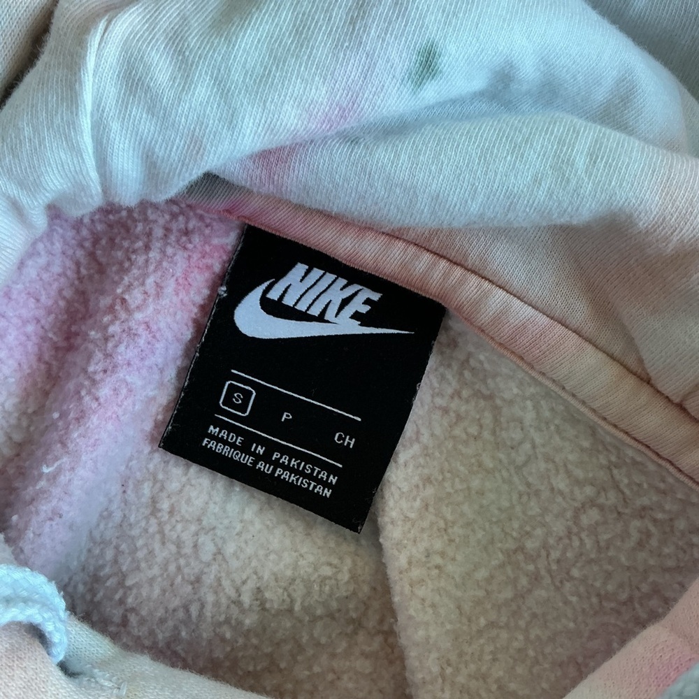 Nike Multicolor Tie-Dye Hoodie Sz S - Picture 5 of 6